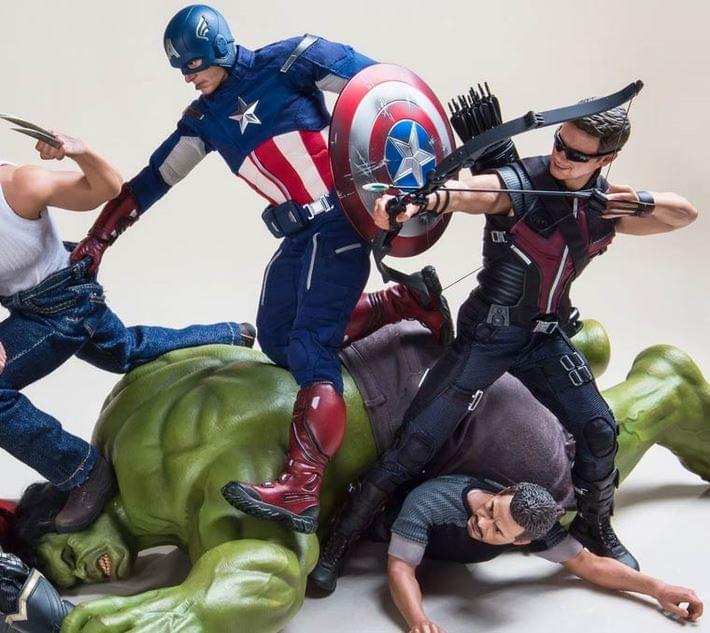 Amusing Action of Superheroes in Not So Super Conditions