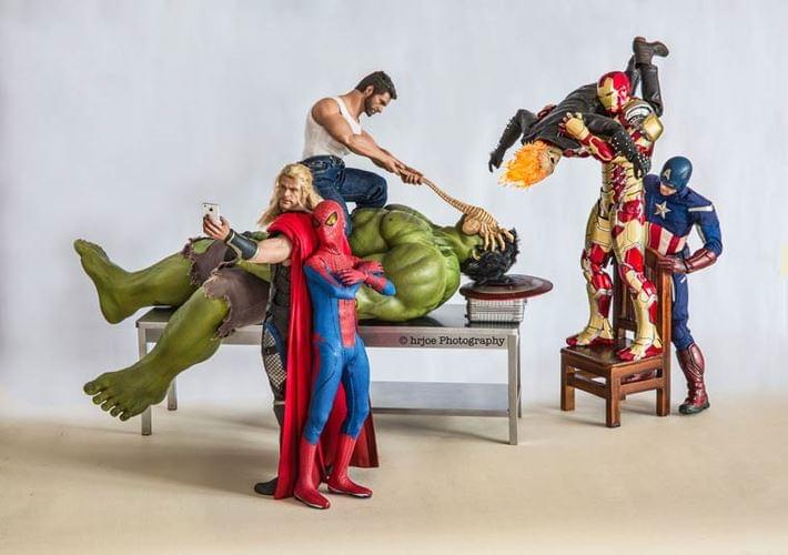Amusing_Action_of_Superheroes_in_Not_So_Super_Conditions