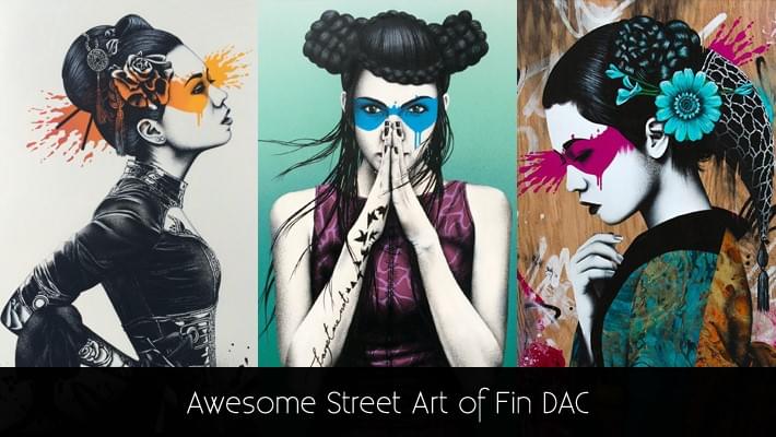 Awesome Street Art of Fin DAC