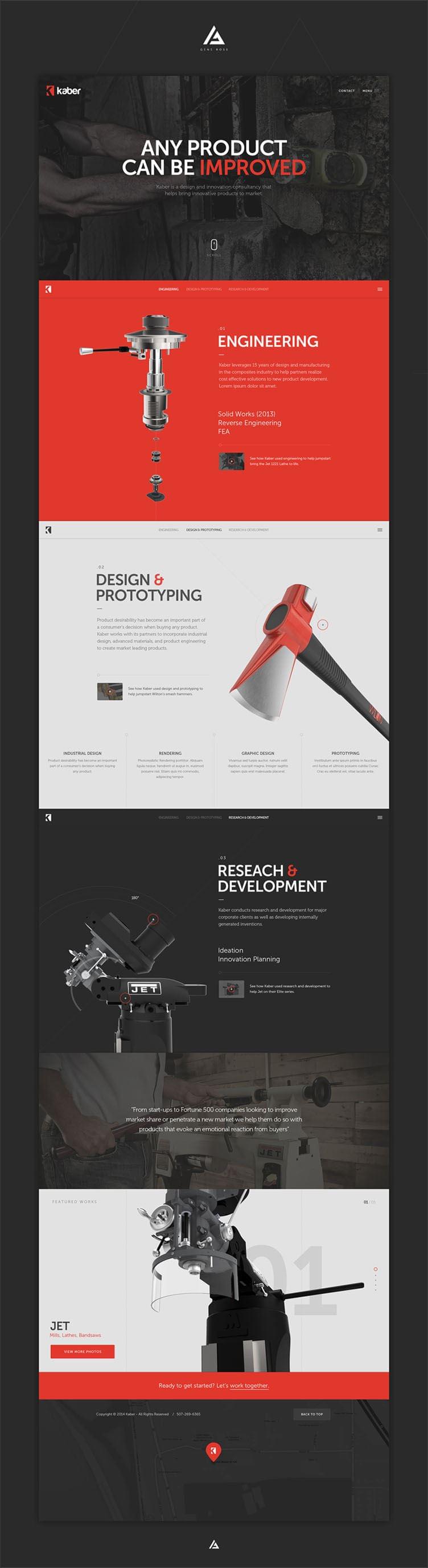 Clean Web Design Inspiration 2015