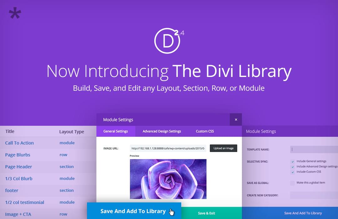 The Divi Library