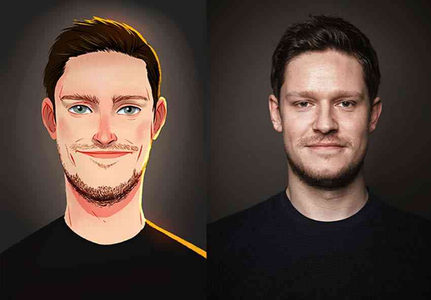 Creative-Digital-Art-Paintings-of-Random-People-into-Fun-Illustrations-012