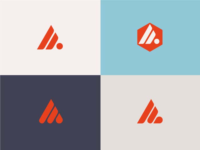 Inspirational Dot Tip Logo Design