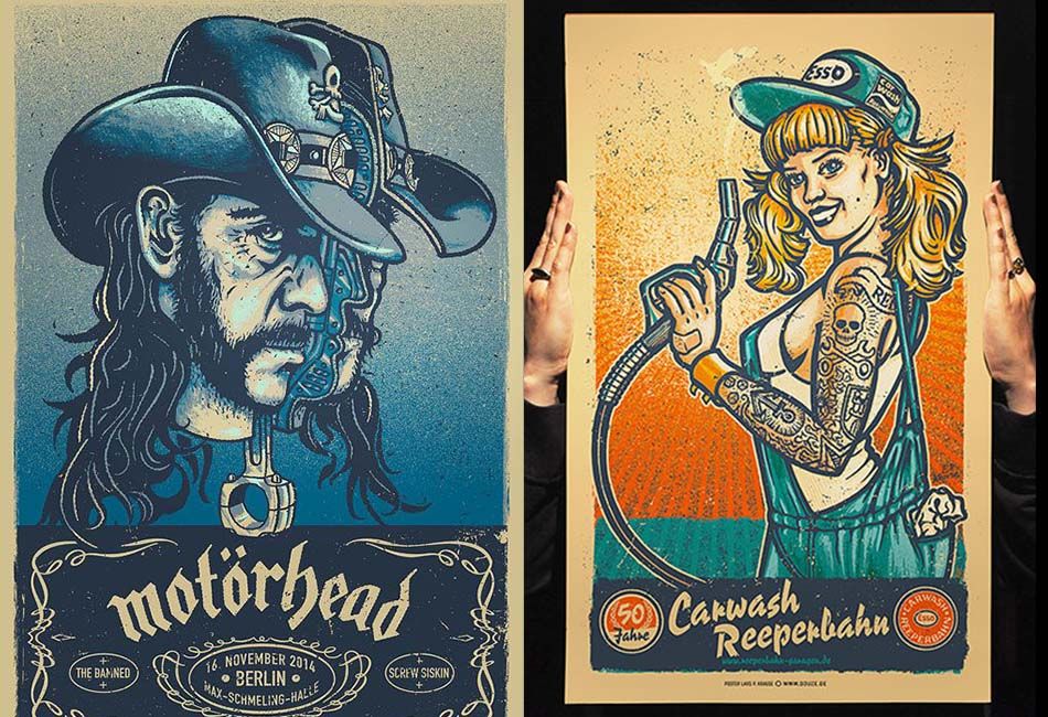 Cool Gig Posters by Lars