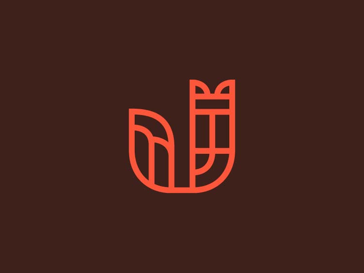 Inspirational-Line-Art-Logo-Designs-19
