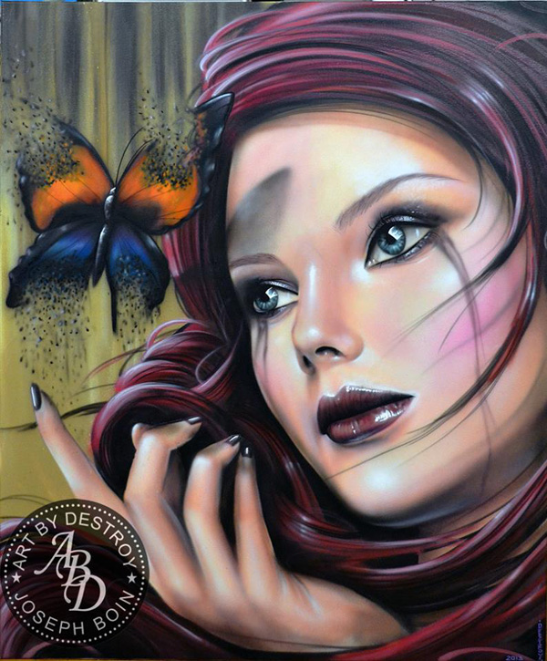 Excellent Street Art by Destroy 