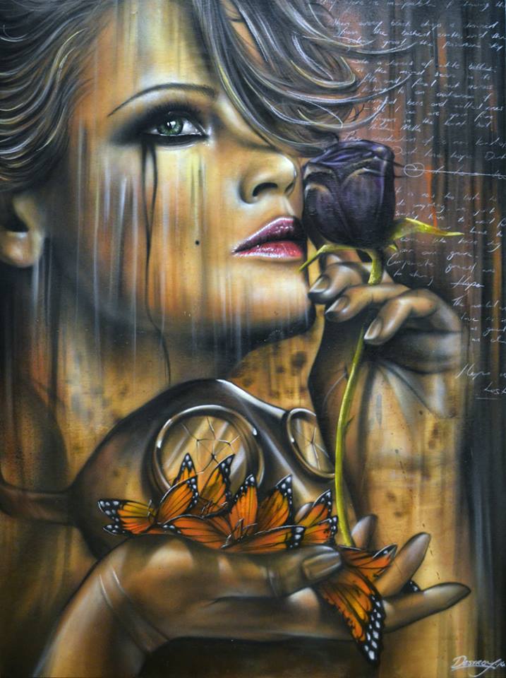Excellent Street Art by Destroy 