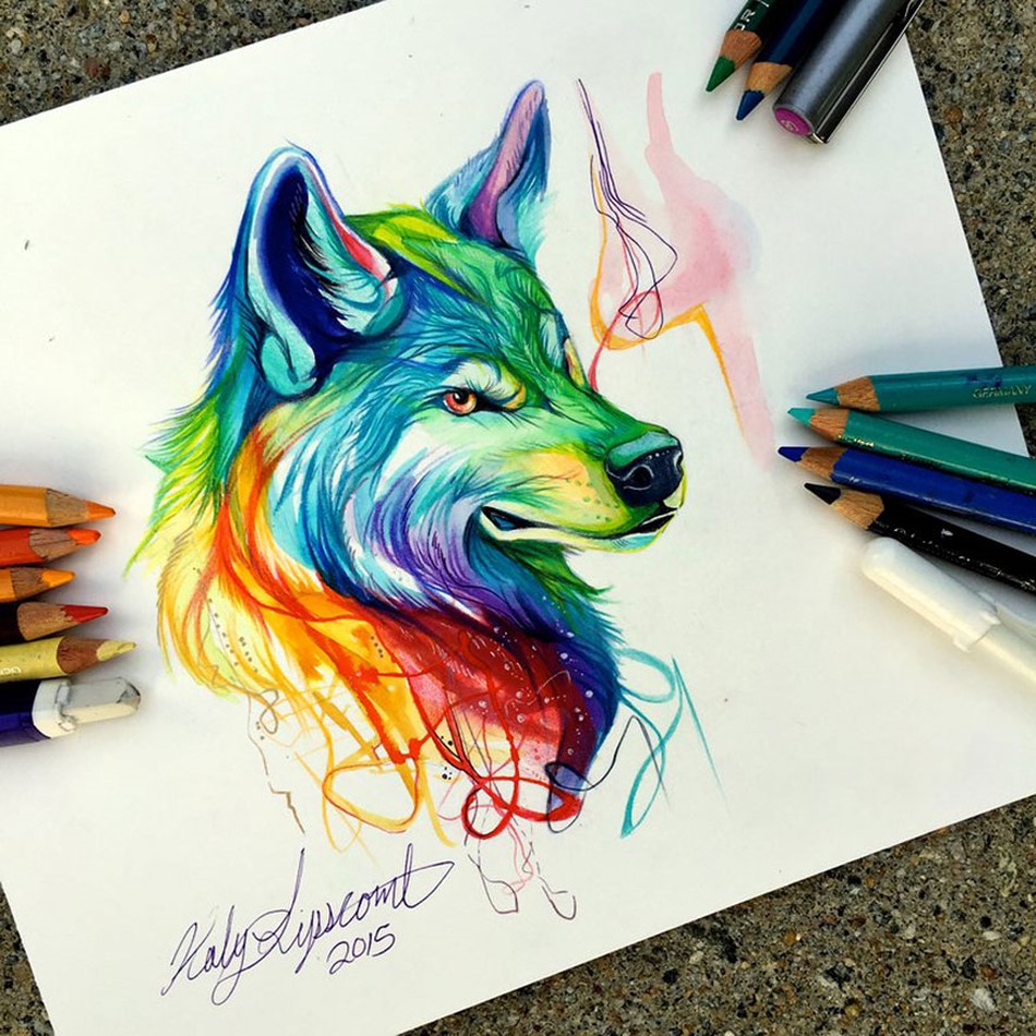 Pencil and Marker Illustrations