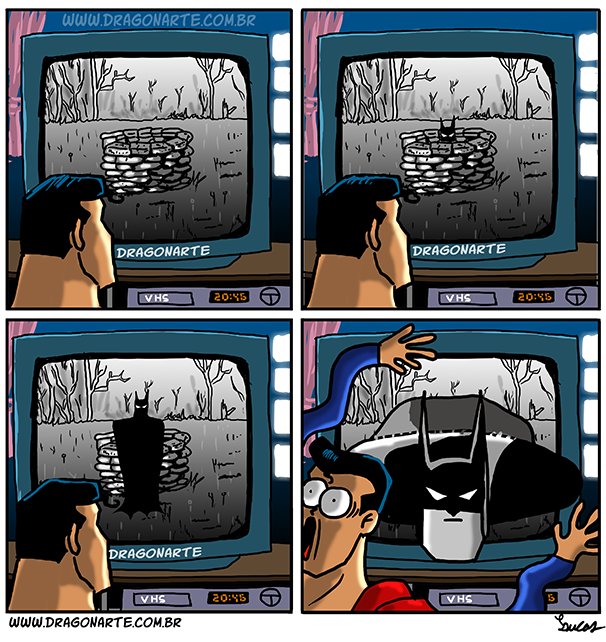 Superman-vs-Batman-Funny-Comics-by-Dragonarte