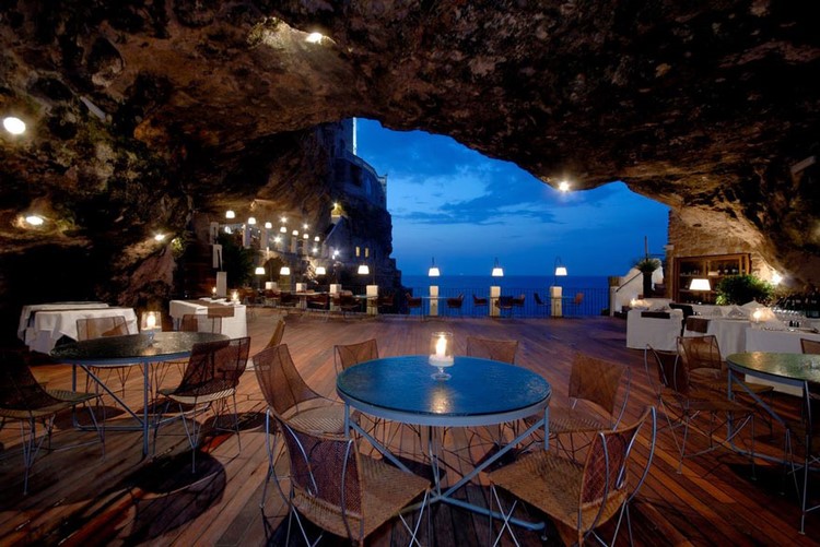 Italian Cave Restaurant with Awesome View 