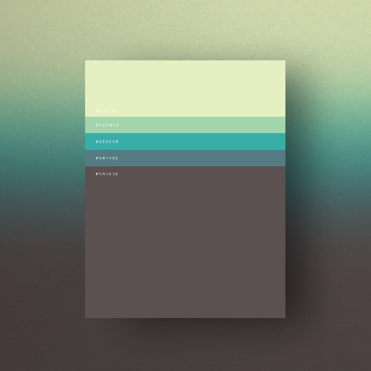 Minimalist Color Palettes 2015
