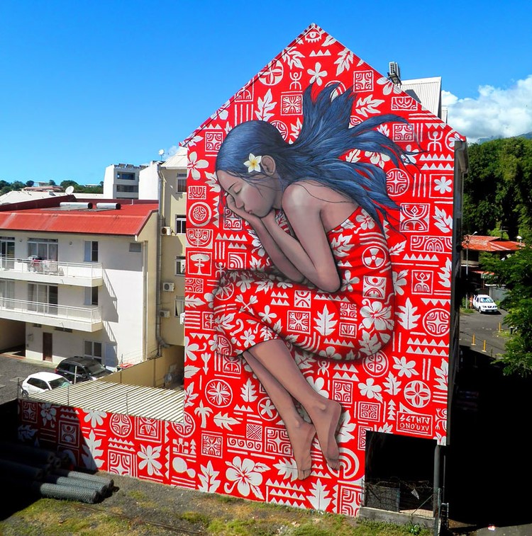 Street Artist Transformed Buildings into Works of Art