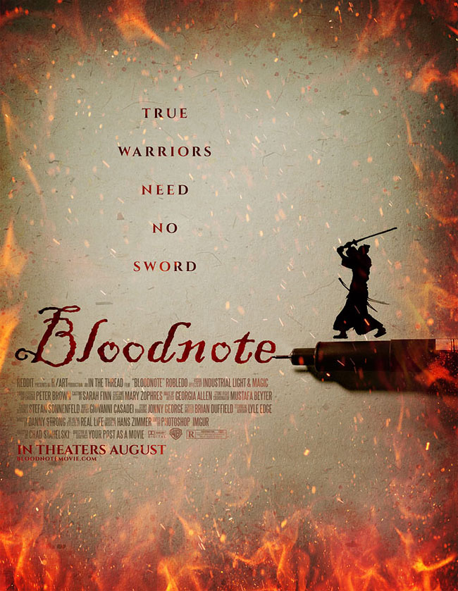 Random Photos of People Turned into Movie Posters