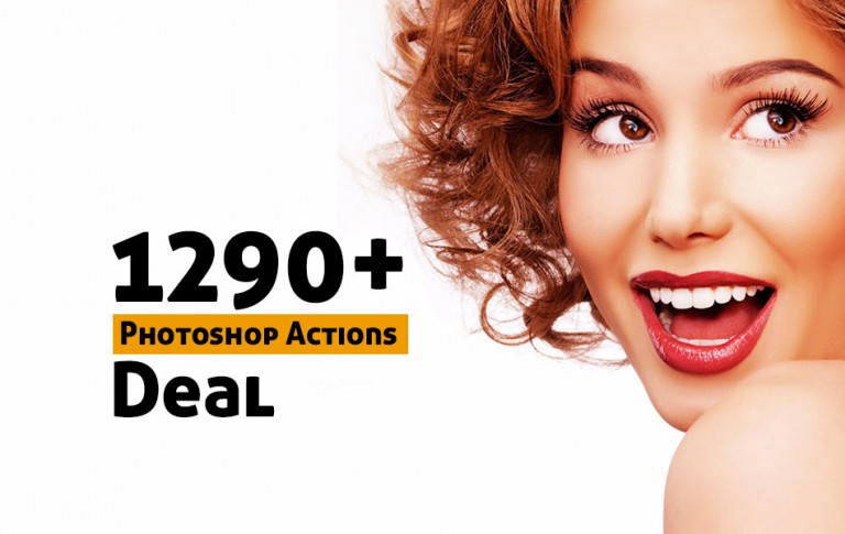 1290+ Photoshop Actions Bundle Deal