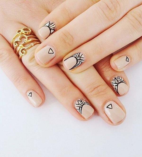 Abstract Nail Art Ideas