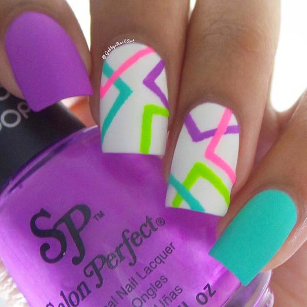 Abstract Nail Art Ideas