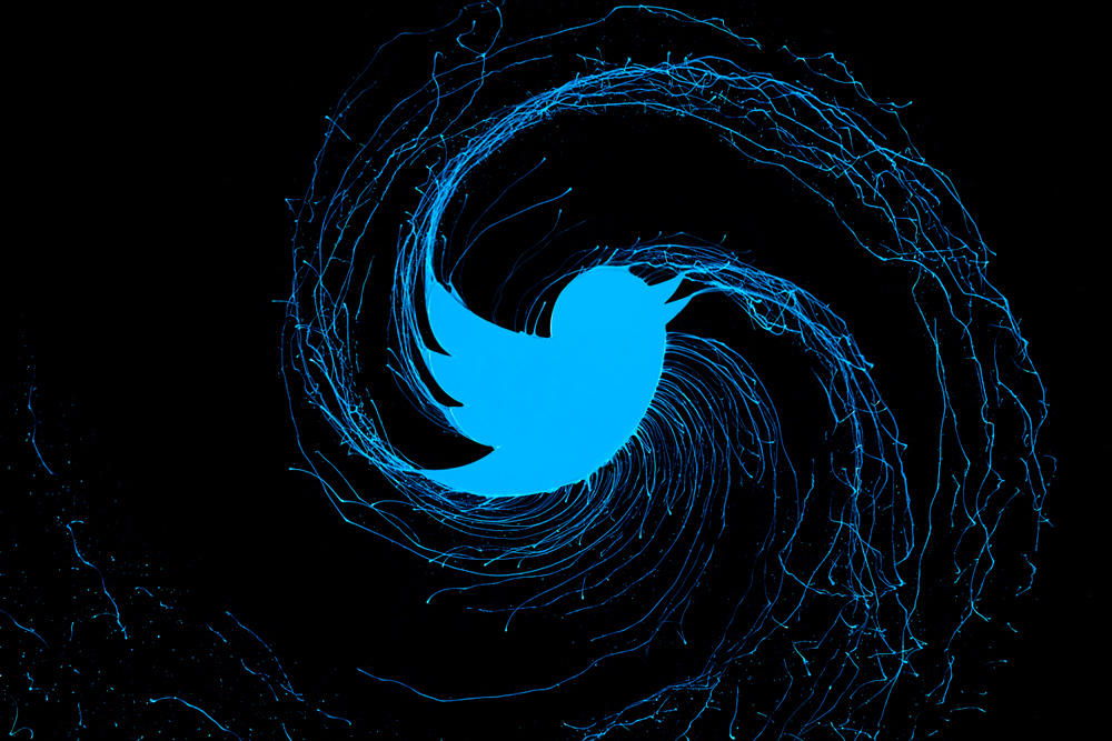 Liquid Brand Logos Dipped In Paint