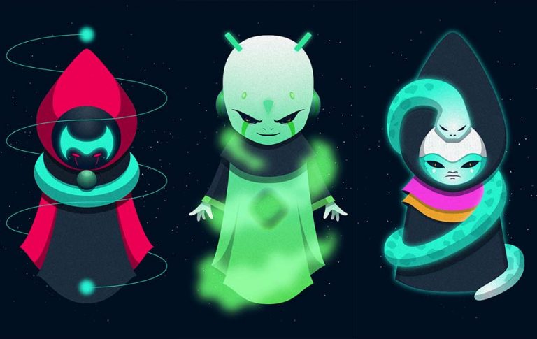 Galactic Monks by Zuco
