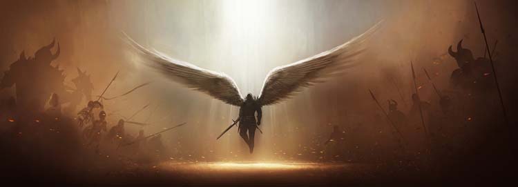 Diablo 3 Tyrael Fan Art WIP
