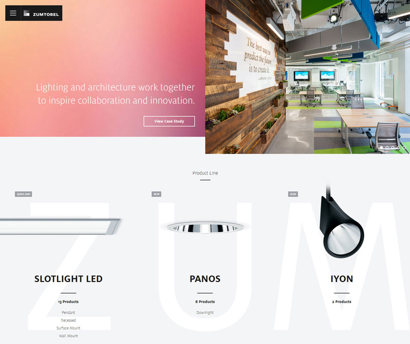 Examples of Minimal Website Designs 2016