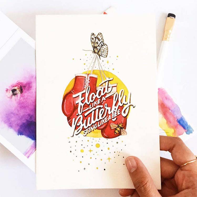 Beautiful Watercolor Quotes