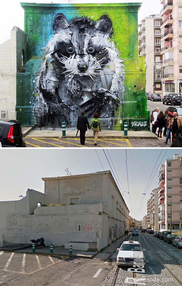 Amazing Street Art Transformations 