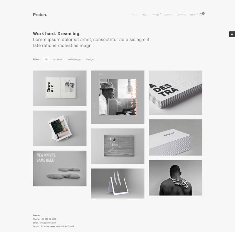 portfolio wordpress themes