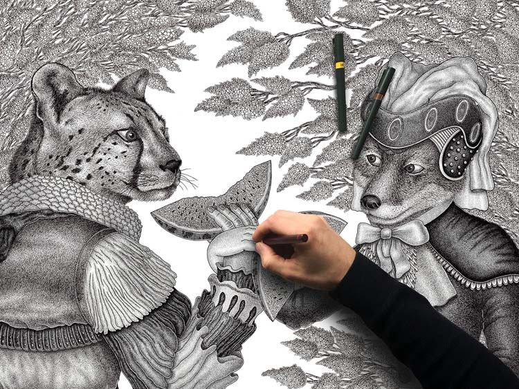 Marvelous-Hand-Drawn-Graphic-Work