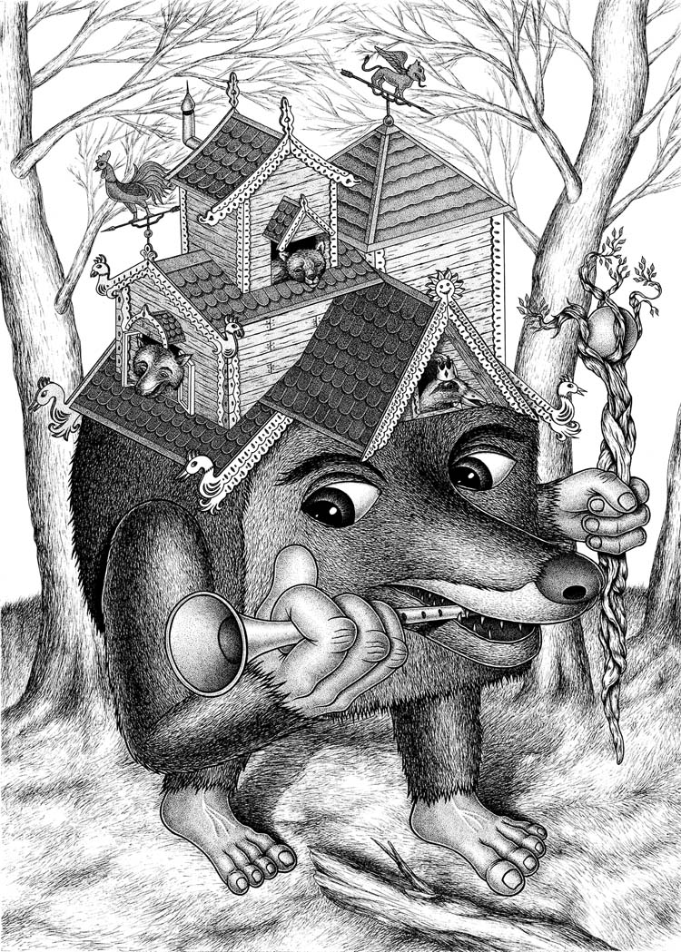 Marvelous Hand Drawn Graphic Work 