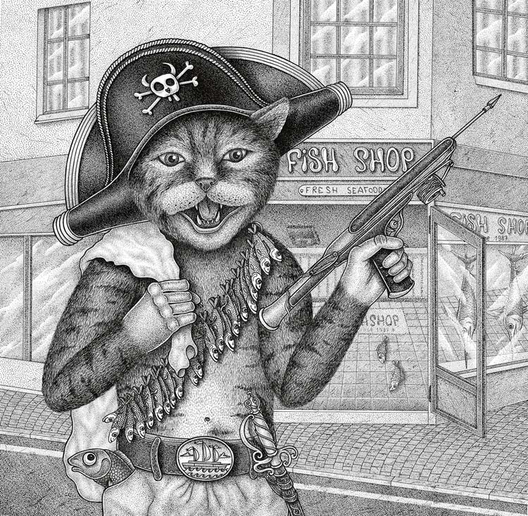 Marvelous Hand Drawn Graphic Work 