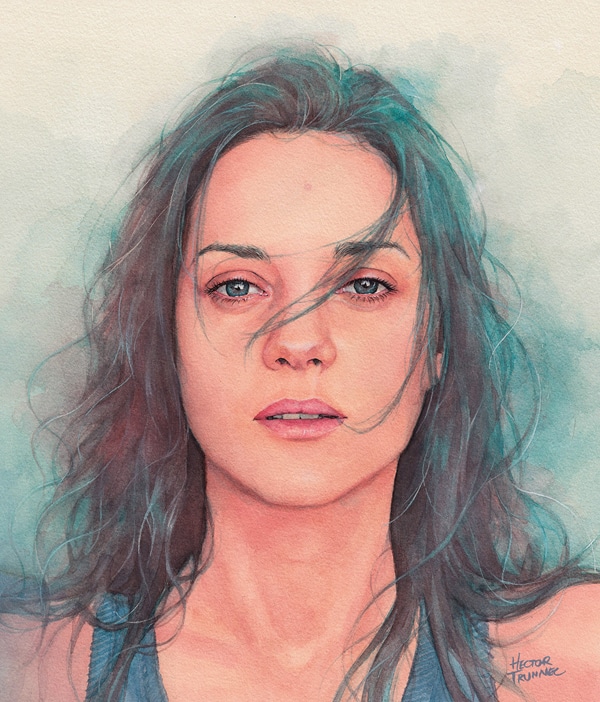 Watercolor Portrait Illustrations 