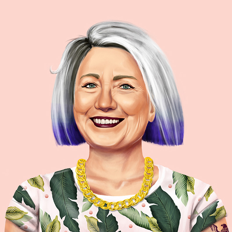 Amazing Hipstory Illustration