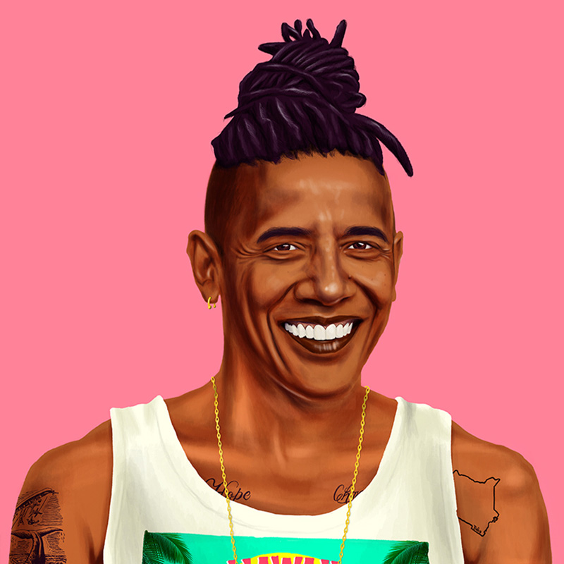 Amazing Hipstory Illustration