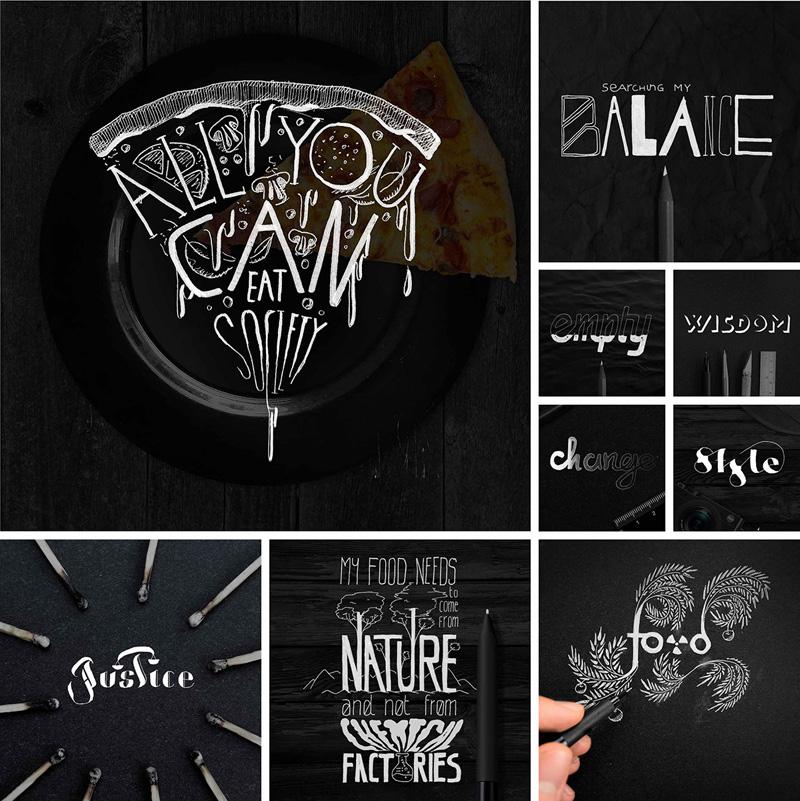 Typographic-Artwork-Illustrations
