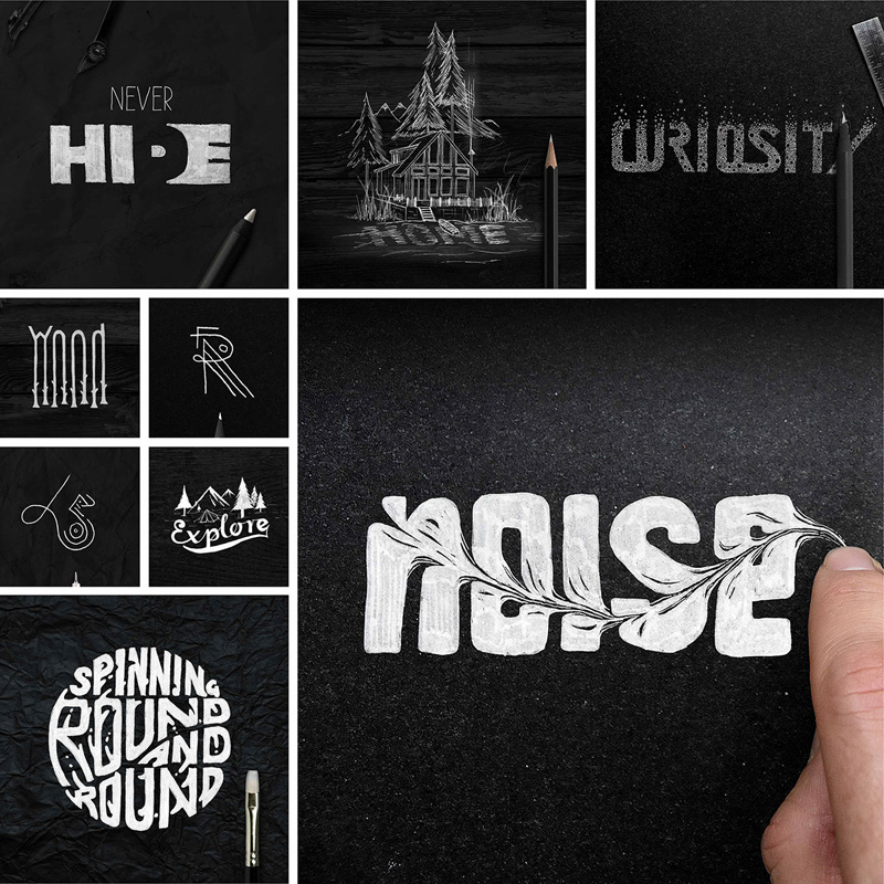 Typographic-Artwork-Illustrations