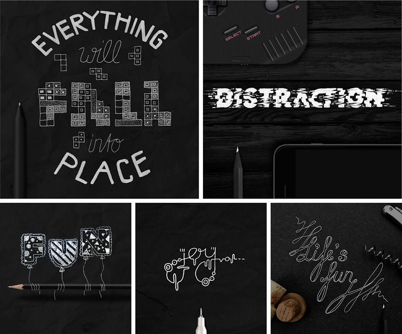 Typographic-Artwork-Illustrations
