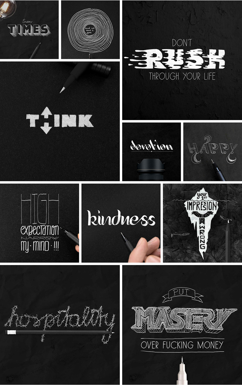 Typographic-Artwork-Illustrations