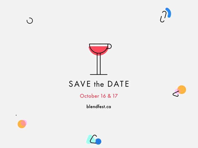 Blend - SAVE the DATE