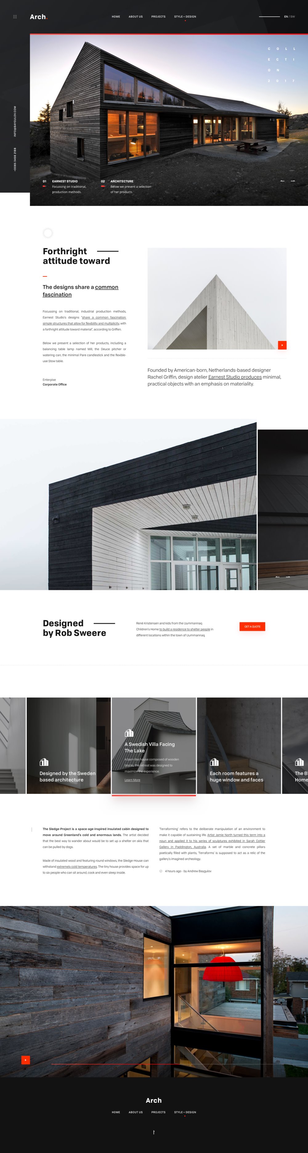 Best Architecture Website Designs