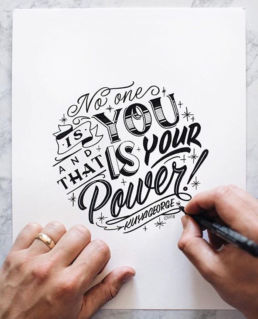 Outstanding Lettering and Typography Designs 