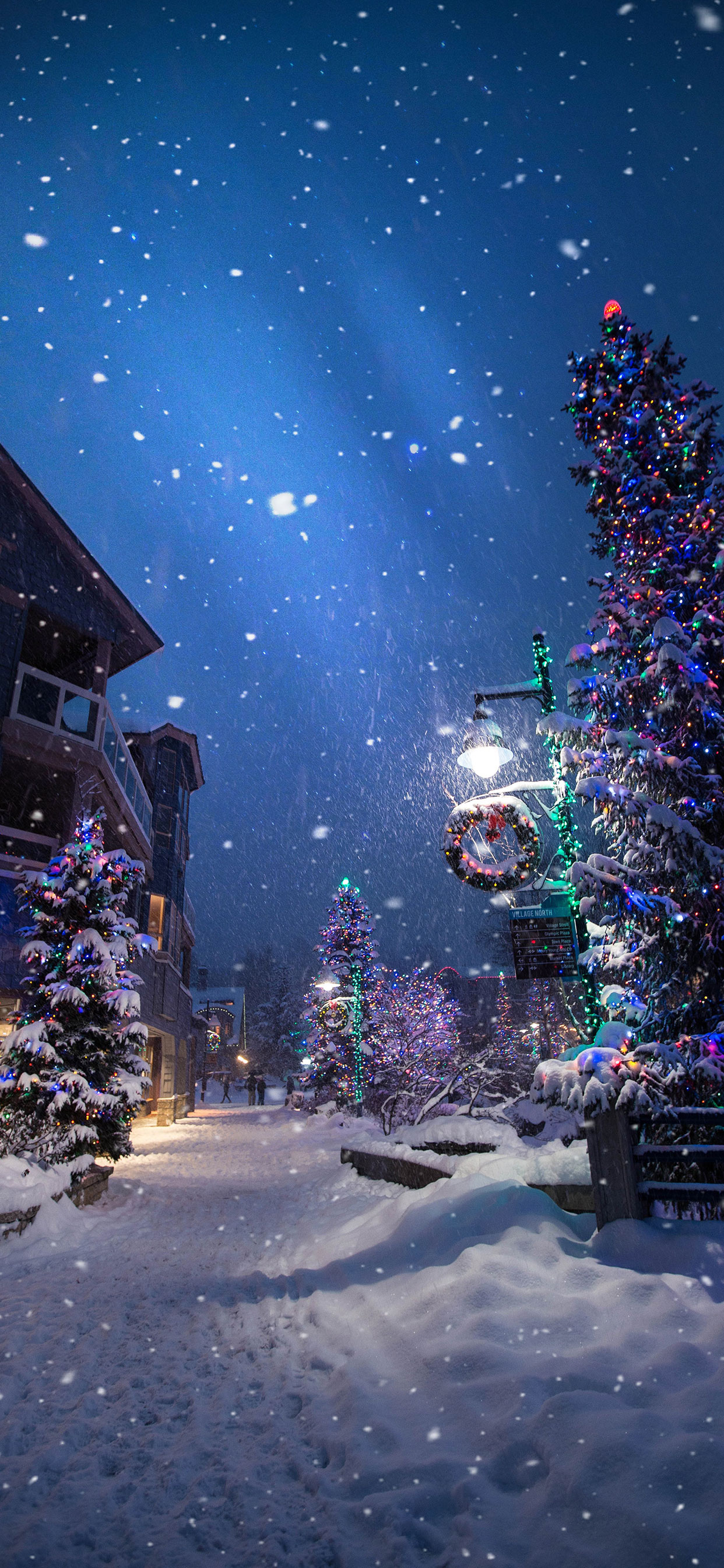 iPhone XS and XS Max Christmas Wallpapers