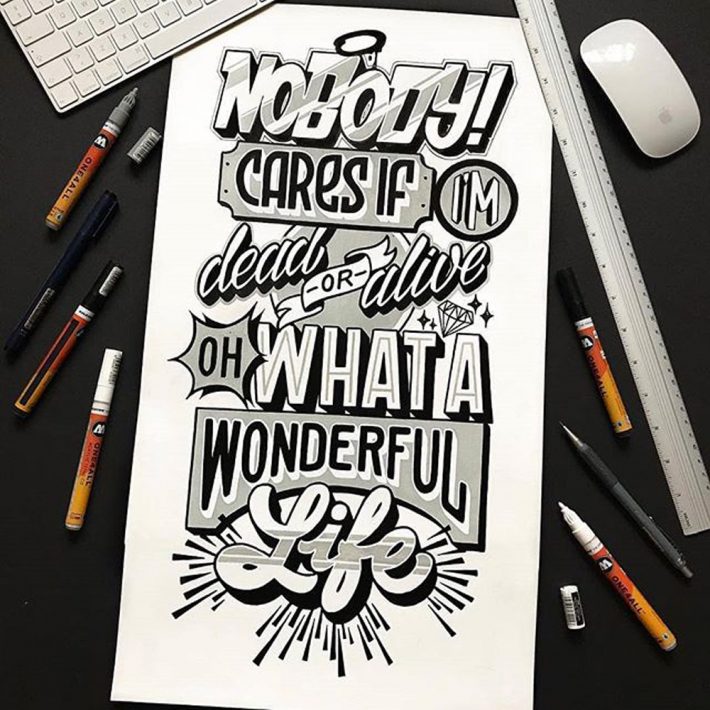 Beautiful Lettering and Typography Design 