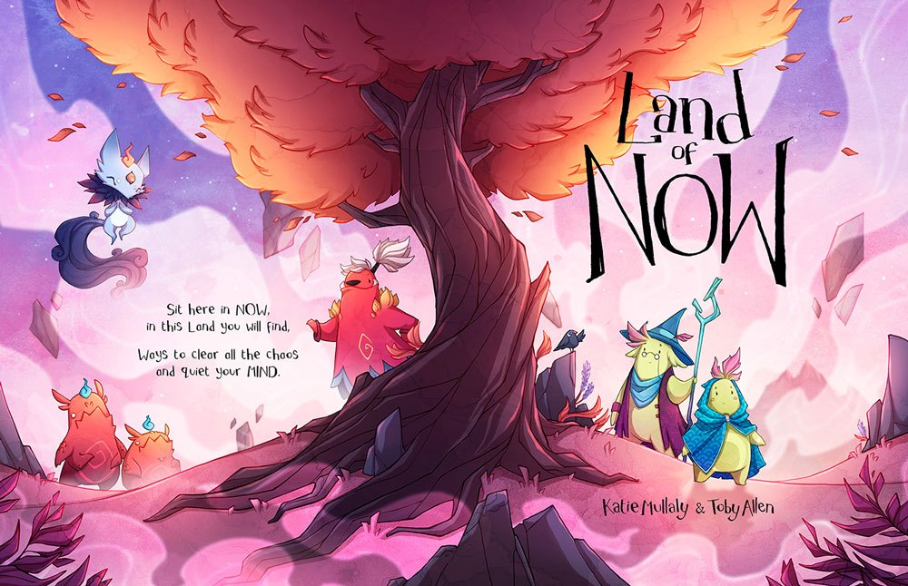Land of Now Illustration Character Design