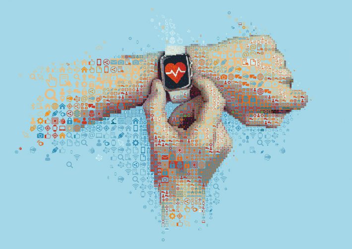 Brilliant Digital Mosaic Illustrations