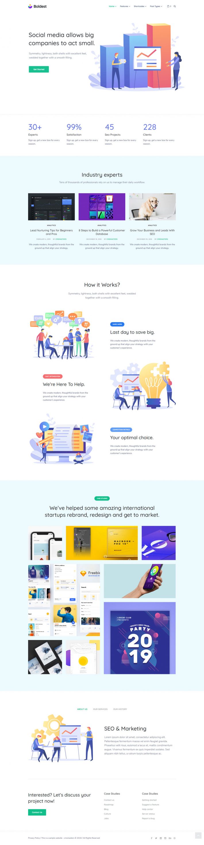 Consulting WordPress Themes