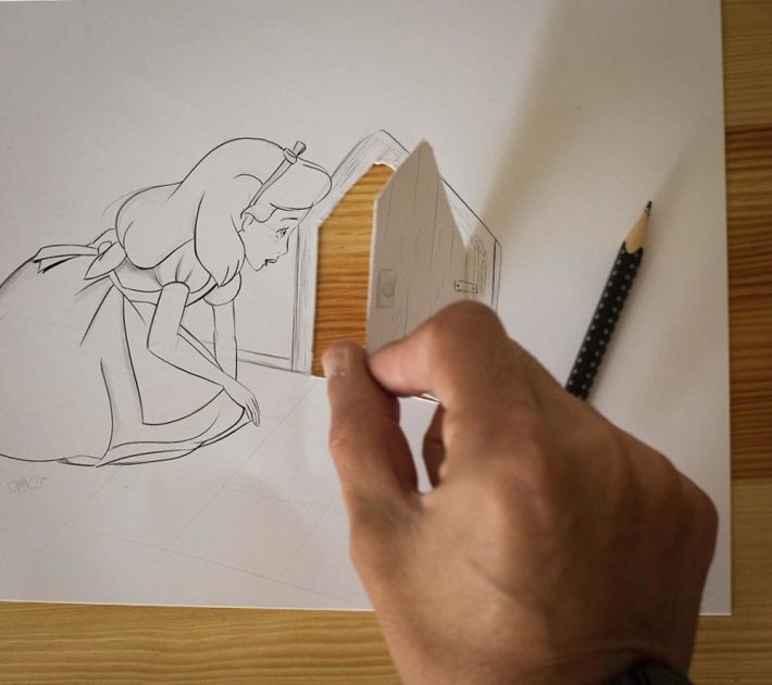 3D Optical Illusion Drawings