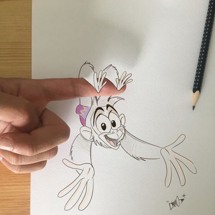 3d-optical-illusion-drawings