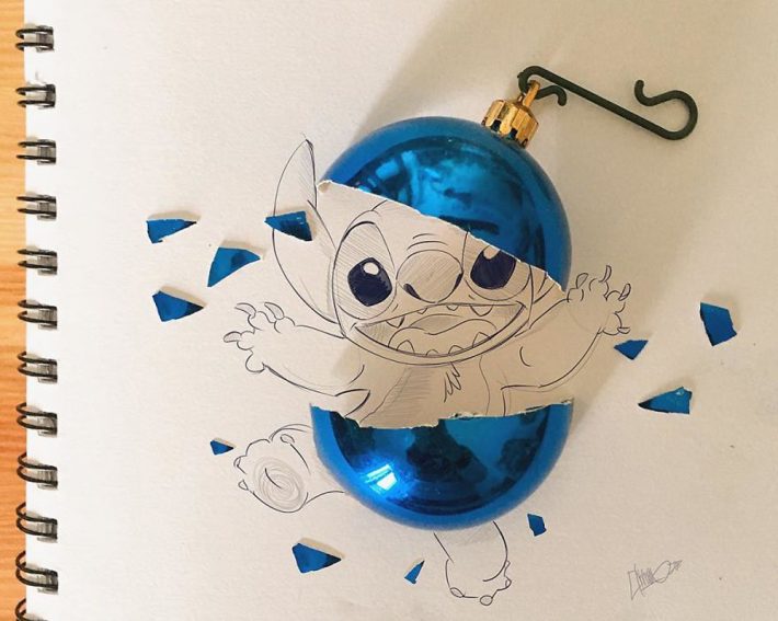 3D Optical Illusion Drawings