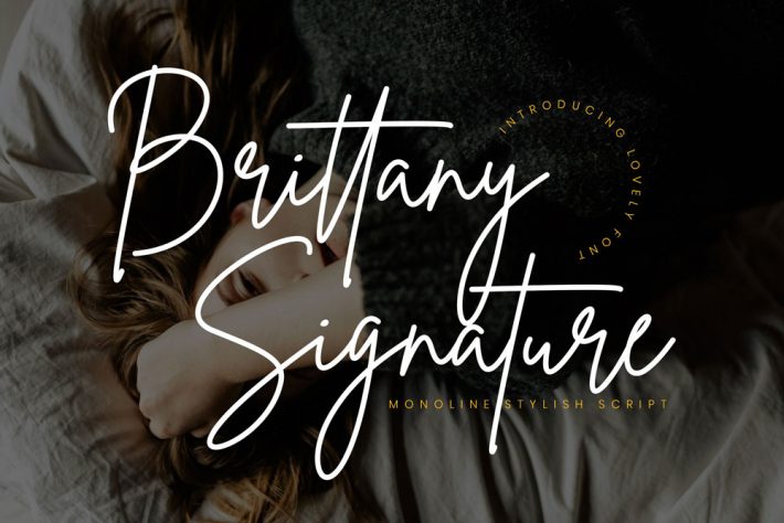 Brittany Signature Free Fonts for Designers
