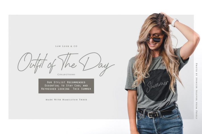 Signature font